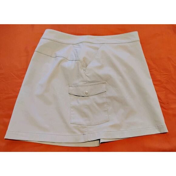 Columbia Women's Armadale Skort Omni-freeze Advanced Cooling Size 2 Light Gray - Picture 4 of 7